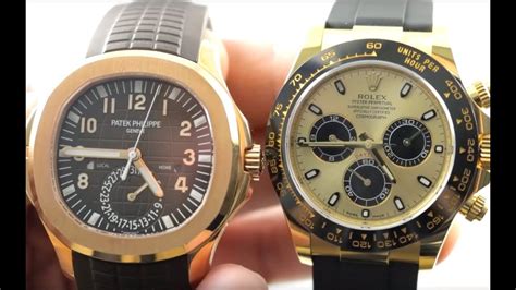 Patek Aquanaut vs Rolex Daytona